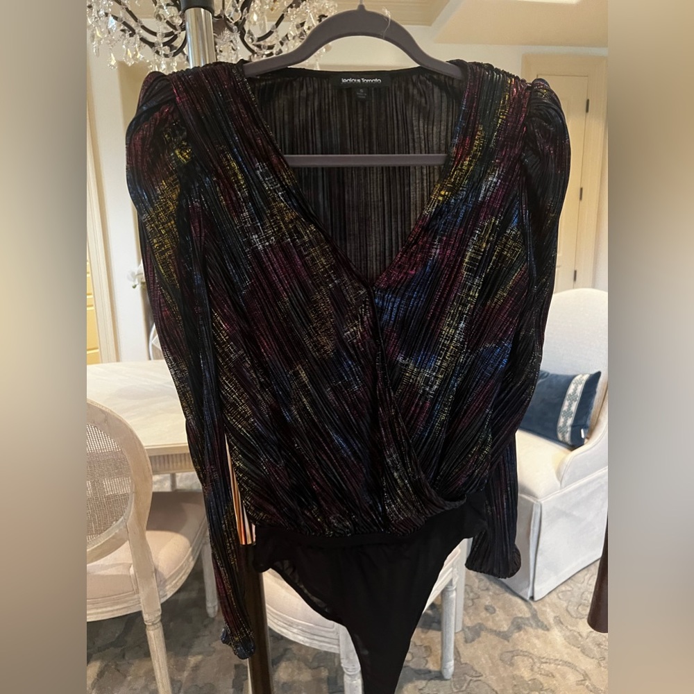 Jealous Tomato metallic bodysuit